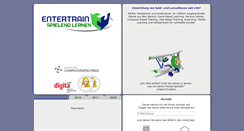 Desktop Screenshot of entertrain.com