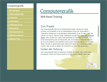 Tablet Screenshot of computergrafik.entertrain.com